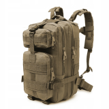 Vojenský taktický batoh, objem asi 35 litrů khaki
