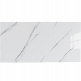 Samolepicí panel bílý mramor vzhled, laminát, voděodolný - sada 10 kusů (1,8 m2)