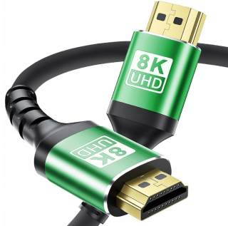 KABEL HDMI 2.1 ULTRA HIGH SPEED UHD 8K 120Hz délka 100cm (10 metrů)