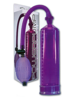 Vakuová pumpa pro pány při poruchách erekce, Power Pump Purple