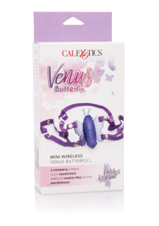 Stimulátor ve tvaru motýlka Mini-Wireless Venus Butterfly Purple