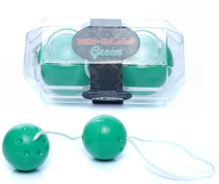 Elegantní gejšovské venušiny kuličky Duo-Balls Green