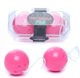 Fascinující gejšovské venušiny kuličky Duo-Balls Pink