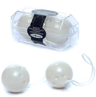 Velmi praktické gejšovské venušiny kuličky Duo-Balls White