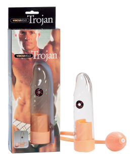 Vakuová pumpa ve tvaru penisu, posiluje prokrvení Trojan Penis Developer PUMP
