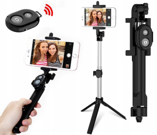 TELEFONNÍ DRŽITEL, flexibilní stativ, selfie, tyč, flexible tripod