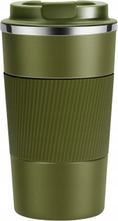 Kapacitní termální hrnek 510 ml, termoska , vodotěsný zelený