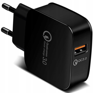 QUALCOMM QUICK CHARGE 3.0 síťová nabíječka, rychlé nabíjení mobilní telefony CZ