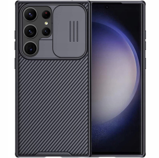 Samsung Galaxy S23 Ultra, pouzdro obal Camshield Case kryt NILLKIN černý
