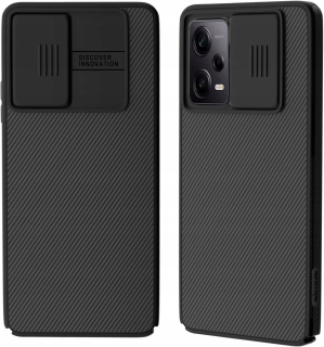 Xiaomi Redmi Note 12 Pro, 5G pouzdro obal Camshield Case kryt NILLKIN černý