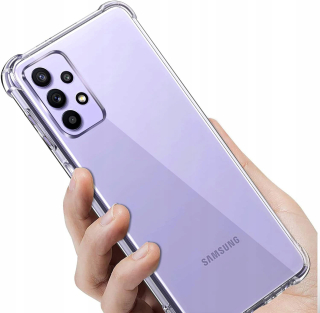 Samsung Galaxy A22, 4G SILIKONOVÉ POUZDRO ANTI SHOCK AIRBAG