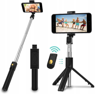 TELEFONNÍ DRŽITEL, SELFIE TYČ, stativ, tripod, BLUETOOTH / hol27