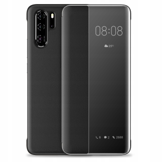 Huawei P30 Pro, kryt obal multimediální Smart Flip Cover / černý